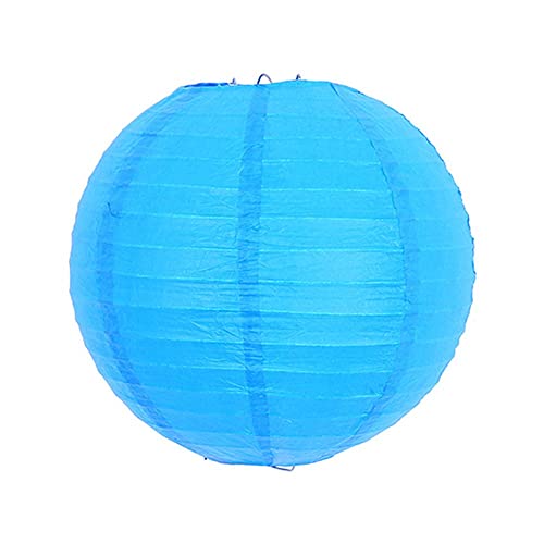 Miniatura 4 de Farol De Papel Redondo Multicolor De 8 12 16 Pulgadas Para Bodas, Fiestas, Decoración Del Hogar, Lámpara De Papel Naranja-40 Cm