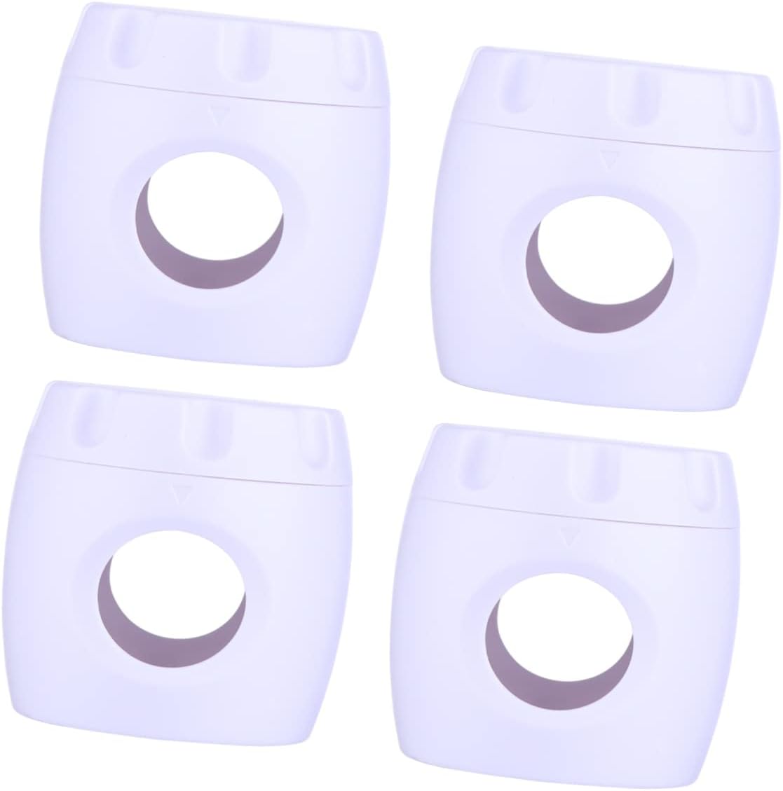 8pcs Bifold Door Locks Safety No Drill Door Knob Cover Easy Release Screwdriver Material Safety Protector