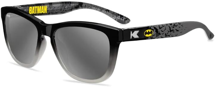 Knockaround Batman Polarized Sunglasses - Impact Resistant Lenses & Full UV400 Protection