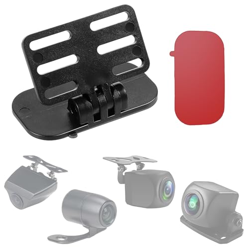 Giantree 1PCS Rear Camera Holder, Universal Dash Cam Rear View Camera Mount with A Screwdriver Tool, Adjustable Back Windshield Backup Mirror Holder Adhesive Car Dashcam Reverse Recorder Car Cam Mount