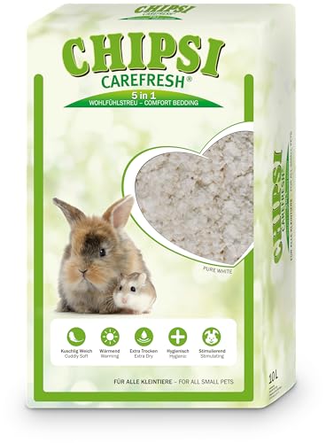 JRS チプシー ケアフレッシュ ホワイト 10L 小動物・鳥・爬虫類用床材の商品画像（Amazon）