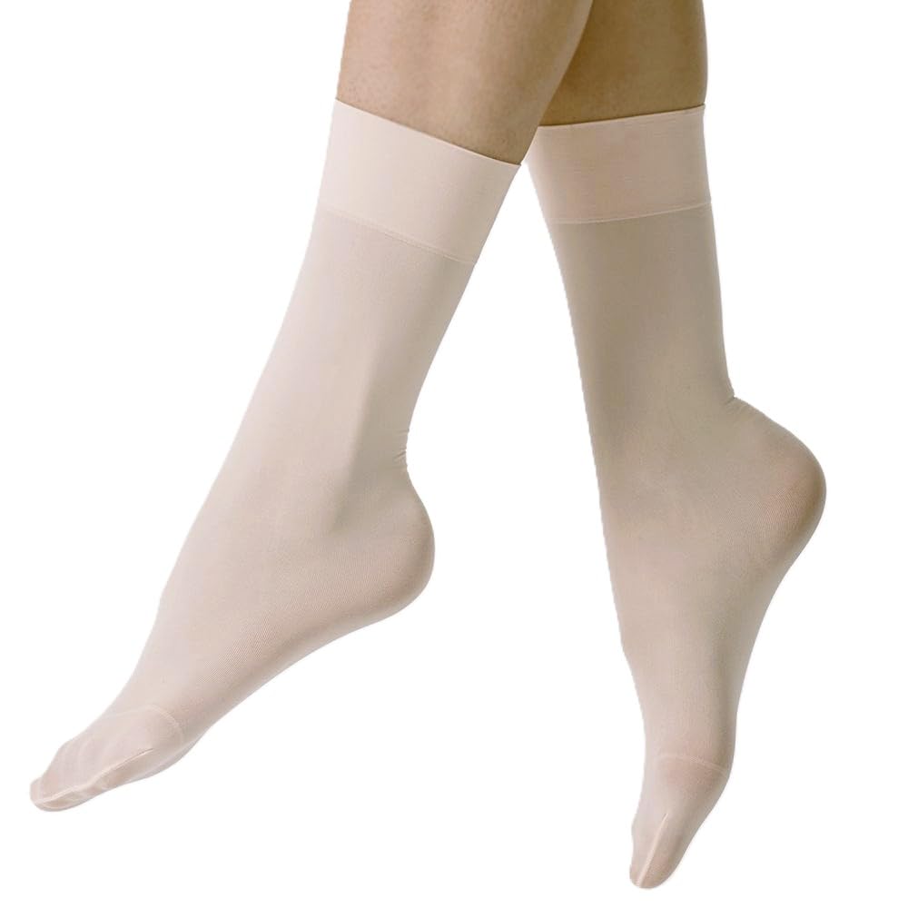 2 Pairs Adult and Children's Silky Essentials Ballet Dance Socks (12.5-3.5 Shoe Size, Black)