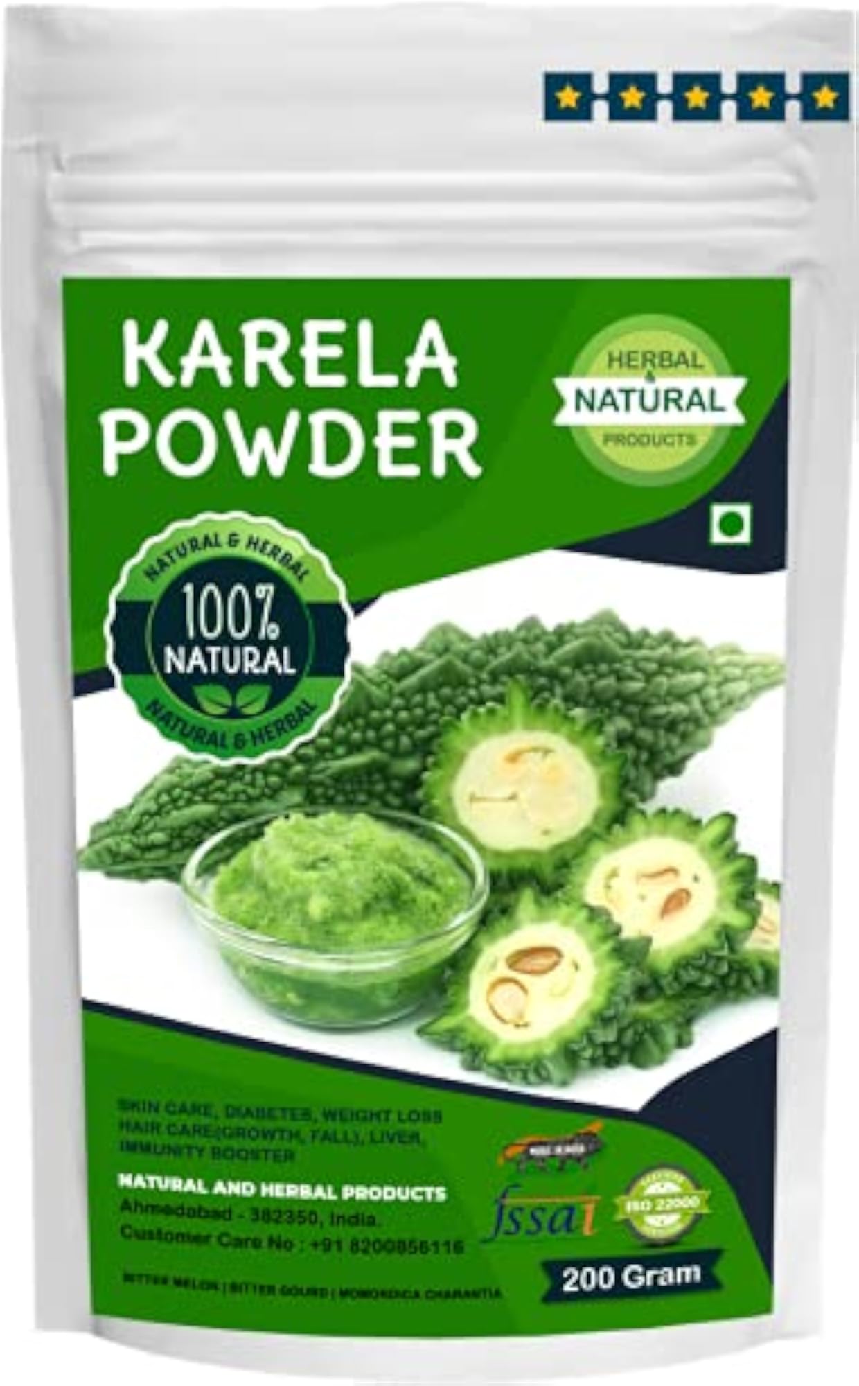 Karela Powder for Weight Loss, 200g