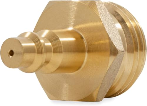 Image of Camco RV Blowout Plug for Winterization - Features Brass Quick Connect-Aids for Easy Attachment - Essential RV Winterization Tool Prevents Freeze Damage (36143) (Pack of 6)
