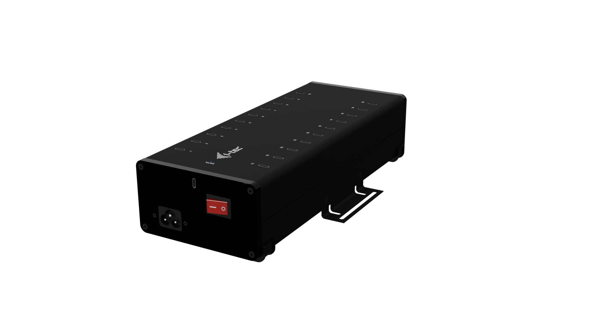 i-tec USB C/USB-A metalowy hub do ładowania i transmisji danych, 15 W na port, 20 x USB-C