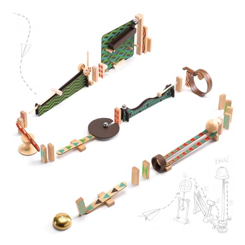 DJECO Zig & Go Big Boum Wall Set de Construcción 48 piezas miniatura 1