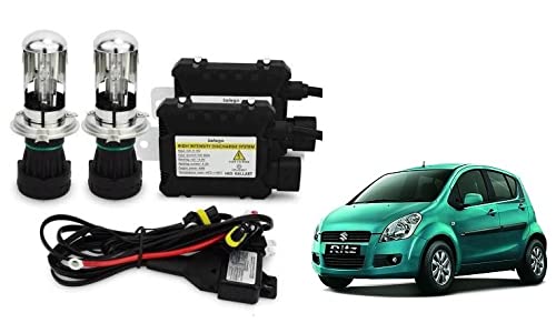 RS Enterprises Cars Maruti Suzuki Ritz Old H4 - HID Conversion Light Kit ( 2 HID Light , 2 Blaster , Wiring ) Vehicle HID Kit for Car Headlight