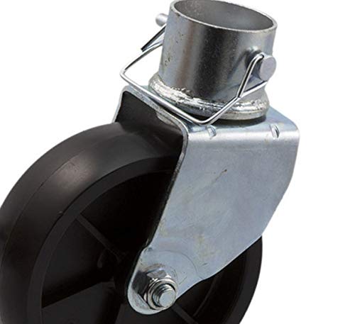 Miniatura 3 de Rueda giratoria de 6 x 2 con pasador de enganche de barco de repuesto extraíble