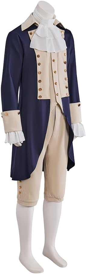 Men's Hamilton Costume President Cosplay Suit Musical Uniform Colonial Outfit