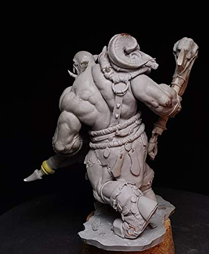 Figura de resina modelo 1:24 Orc Rager sin pintar sin armar miniatura 4