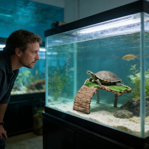 Plataforma de descanso para ranas y lagartos soluciona la falta de espacio seco 3