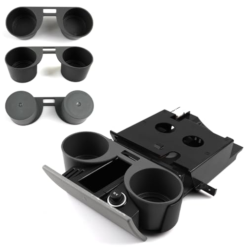 ROBUST Cup Holder Inserts Anthracite Works Even On Broken Cup Holders for Volkswagen Transporter T5 T5.1 2003-2015