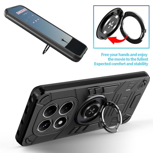 Coque Redmi Note 14 Pro antichoc blindée avec support POCO X7 double couche - 5