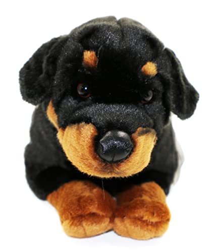 Uni-Toys - Rottweiler, liegend - 45 cm (Länge) - Plüsch-Hund, Haustier - Plüschtier, Kuscheltier
