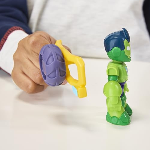 Marvel Iron Man and his Awesome Friends Iron Hulk Iron Racer Action Figure & Toy Vehicle, 3-Inch Super Hero Toys for Kids, Ages 3+ - image 9
