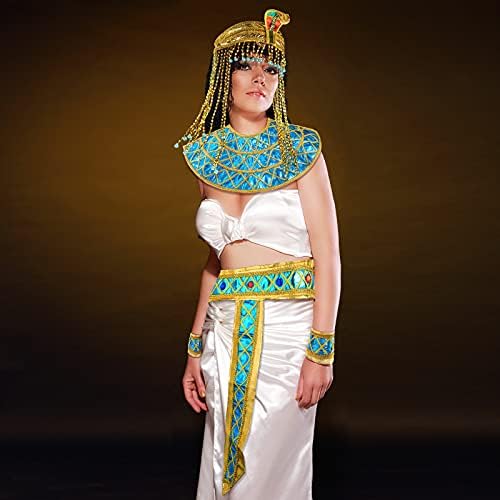 Geyoga 4 Pieces Women's Egyptian Costume Accessories