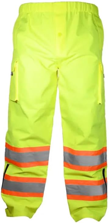 OccuNomix Lightweight, Two Tone, Black Bottom Ripstop Rain Pant