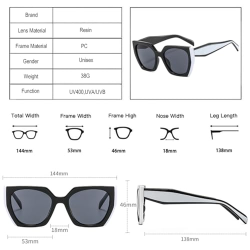 Lunettes œil de chat polygonales pour vos terrasses et sorties d'été