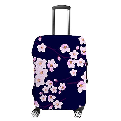Housse transport bagage cerisier contre vol et rayure de valise