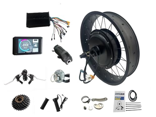Fat Electric 60V/72V 2000W Electric Fat tire Snow Bike Rear