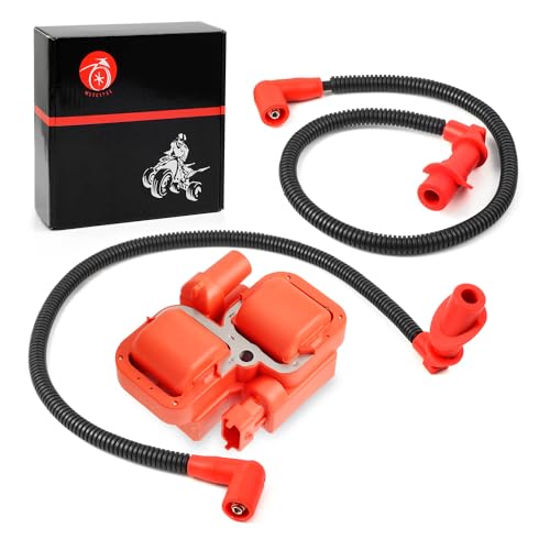 Ignition coil & Spark plug Cap w/Wire for Polaris Sportsman Ranger 700 800 2005-2016 RZR 4 S 800 2008-2010 4010425 by MOTO1988 - Image 6