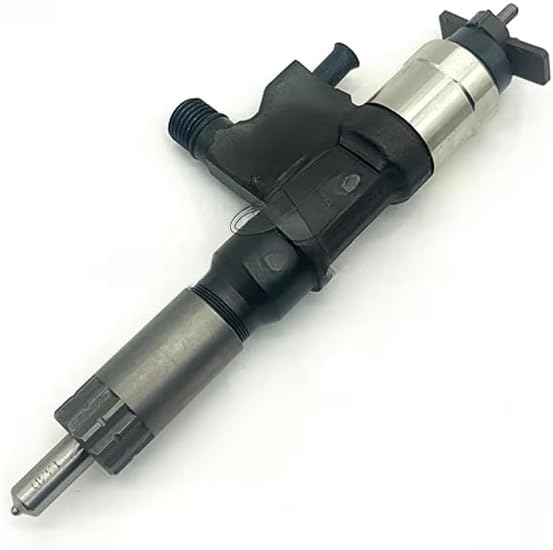 Common Rail Fuel Injector 095000-0660 095000-0661 8-98284393-0 DLLA158P854 DLLA158P1096 Compatible with ISUZU 4HK1/6HK1 Diesel Fuel Type (095000-0661)