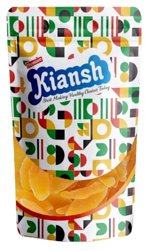 Image of Kiansh Dry fruits Nuts And Seeds (Dried Mango, 250g)