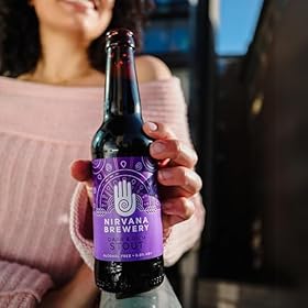 Nirvana – Dark and Rich Stout Beer 0.0% ABV – Alcohol Free Craft Beer with Hints of Stone Fruits with Chocolate Aromas – Gluten Free Beer, Vegan Alcohol, Craft Beer Gift Set – 12 x 330ml Nirvana - Dark and Rich Stout Beer 0.0% ABV - Alcohol Free Craft Beer with Hints of Stone Fruits with Chocolate Aromas - Gluten Free Beer, Vegan Alcohol, Craft Beer Gift Set - 12 x 330ml – Nirvana Brewery