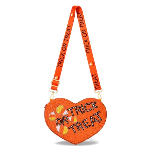 NLCAC Easter Bunny Beaded Purse Crossbody Bag Pink Beaded Bag Adjustable Spring Holiday Strap Shoulder Bag for Women