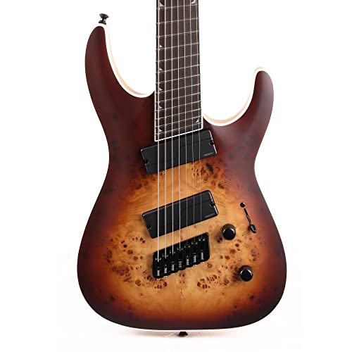 Jackson Concept Series Soloist SLAT7P HT MS EB Satin Bourbon Guitarra Eléctrica - Les Beatles, Paul McCartney, John Lennon, RIngo Starr, George Harrison Jackson Concept Series Soloist SLAT7P HT MS EB Satin Bourbon Guitarra Eléctrica