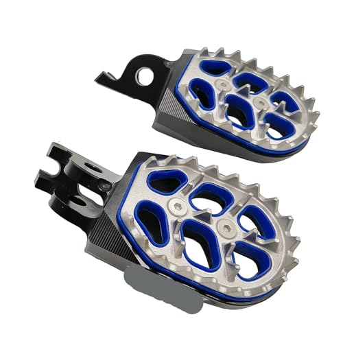 Repose-pieds CNC pour CRF 1100L Africa Twin DCT en aluminium anodisé noir
