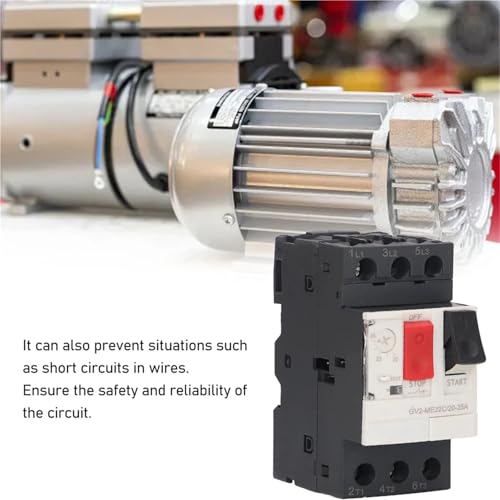 Evite motores quemados usando el disyuntor de motor 3P con ajuste de 20-25 A 2
