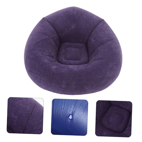 Sofá inflable tipo puff Alipis portátil para salón, terraza y camping 8