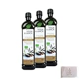 オーガニック エクストラバージンオリーブオイル PET 1000ml 3本 ヴィラブランカ