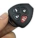 This 4 Buttons Replacement for Key Fob Keyless Entry Remote Shell Case Fit for Toyota Matrix Rav4 Venza Yari/Scion iQ tC xB xD (HYQ12BBY, GQ4-29T, MOZB41TG) (Only Casing with Logo)