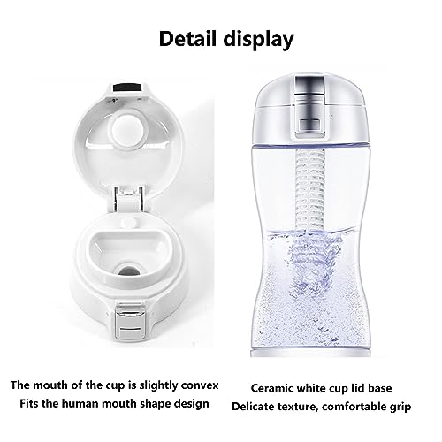 Générateur de bouteille d'eau d'hydrogène moléculaire 800PPB anti-âge - 8