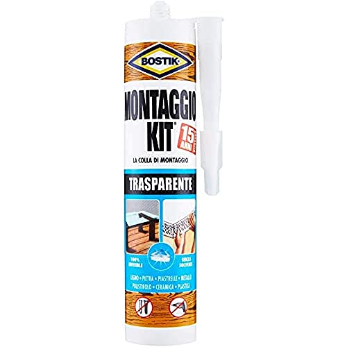 Bostik Montaggio Kit Trasparente cartuccia 310gr