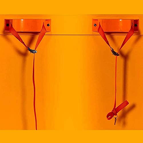 EXMDLLY Zylinder Halterung Gas Flaschen Halterung Langlebiger ABS Gas Flaschen Halter für Wohnmobil Wohnmobil RV Caravan,Orange