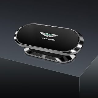 Car Phone Holder for Aston Martin V8 Vantage, DBS, DBX, DB11 V12 - Gravity Mechanical Vent Mount, Black Style