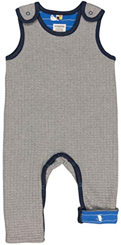 Loud + Proud Wendestrampler Strick Aus Bio Baumwolle, Gots Zertifiziert Grenouillère, Gris (Grey GR), 92 (Taille Fabricant: 86/92) Mixte bébé