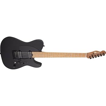 Amazon.com: Charvel Pro-Mod So-Cal Style 2 24 2PT HH - Black
