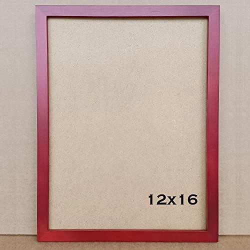 Yaetm 12x16 Black Wood Picture Frame With Mat For 8.5x11 Set Of 2, Solid Wood - View #2