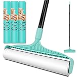 Pet Hair Remover Roller,with 135 cm Long Handle Lint Roller for Pet Hair,3 Refills (270 Sheets) Dogs and Cats Hair Sticky Remover for Floor,Carpets,Couch,Car Seat Pet Fur Clean