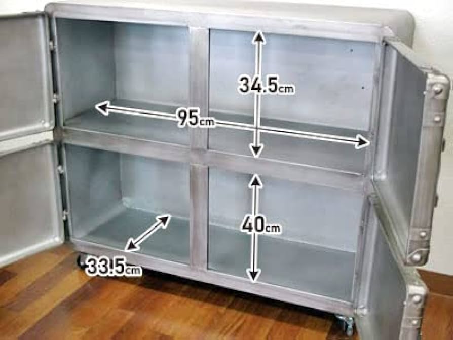 Amazon.co.jp: 男前ヴィンテージ キャスター付きキャビネット Amazon.co.jp: 男前ヴィンテージ キャスター付きキャビネット