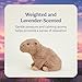warmies Microwavable & Weighted Stuffed Animals, Capybara - Heated Stuffed Animal Plushie for Warmth & Comfort - Cute Soft Plush Toys for Adults & Children (Boys, Girls, Babies & Toddlers)