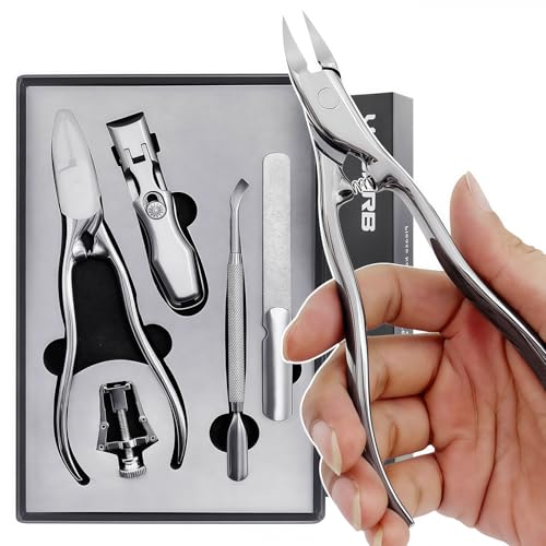 Coupe-ongles pour ongles épais et douloureux avec kit podologue de 5 pièces