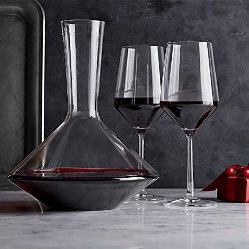 Image of Premium Wine Glasses 400ml, Set of 6 Long Wine, Burgundy Clear Glasses with Stem for Wedding Anniversary, Birthday, Gift (RKT-10, Set of 6)