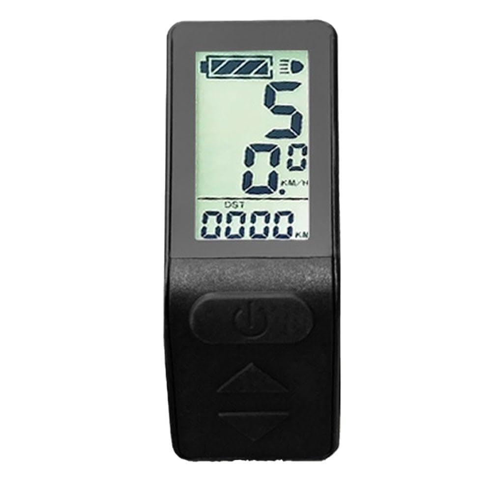 MoSundi KT-LCD4 Display Panel for KT Electric Bike, 24V-48V Waterproof Connector, Black
