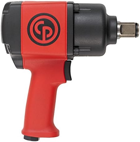 Chicago Pneumatic CP7773 Air Impact Wrench (1 Inch), Air Impact Gun Industrial Repair & Assembly Tool, Pistol Handle, Twin Hammer, Max Torque Output 1200 ft. lbf/1630 Nm, 6300 RPM