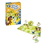 Ravensburger - Jeu Educatif - Qui Mange Quoi ? - Découverte des Animaux -...